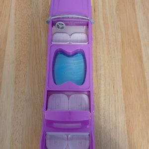 Littlest Pet Shop LPS Purple Limosine Toy Car Vehicle